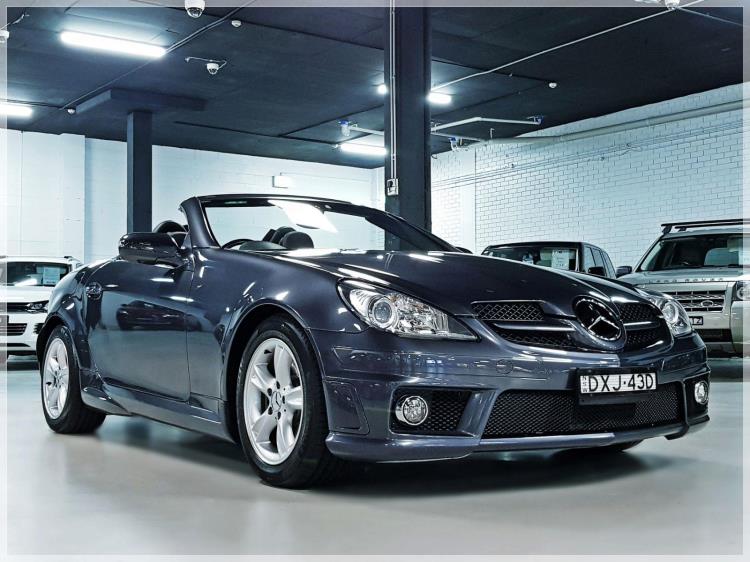 2010 MERCEDES-BENZ SLK 2D CONVERTIBLE 300 R171 MY10